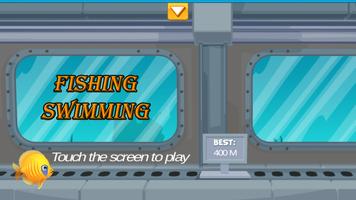 Fish Swimming Game Free Affiche