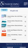 Vé máy bay - VietnamBooking syot layar 2