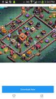 Builder Base For Clash Of Clans Plakat