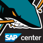 San Jose Sharks + SAP Center Zeichen