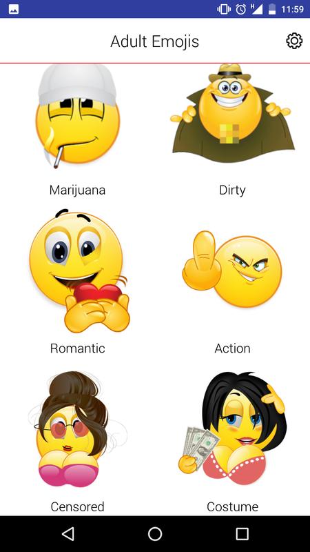 Adult emojis