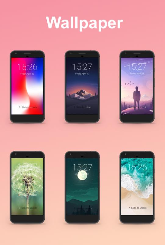 iOS 12 Lock Screen - Wallpaper para Android - APK Baixar
