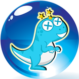 Kids dinosaur bouncing ball