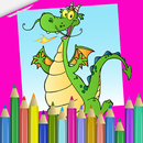 Дракон раскраски APK