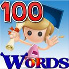 100 words English for kids icon