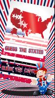 Guess US States And Capital poster