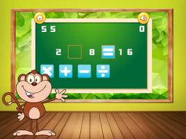 برنامه‌نما Monkey Math عکس از صفحه
