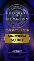 Millionaire Or Ten Million Dollars Affiche