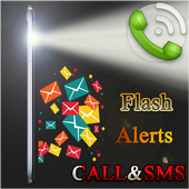 Flash Alerts CALL&amp;SMS icon