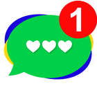 Bubbli - Free Messenger with Chat rooms ไอคอน