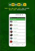 Bubbli - Free Messenger with Chat rooms تصوير الشاشة 1