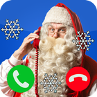 Fake Call From Santa Prank Clause icône