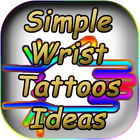 Simple Wrist Tattoos Ideas icône