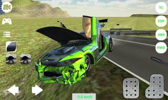 Extreme Car Simulator 2016 captura de pantalla 1