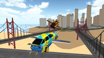 Flying Car Simulator 3D 포스터