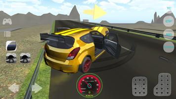 Free Car Simulator ภาพหน้าจอ 1