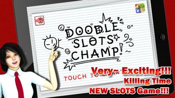 Doodle Slots Champ Affiche