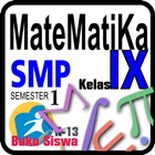 Buku Matematika Kelas 9 smt 1 圖標