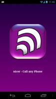 برنامه‌نما Nicer - Call any Phone عکس از صفحه