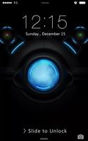 Black Mechanic ScreenLock syot layar 1