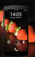 برنامه‌نما Screen Lock Sweet Fruits عکس از صفحه