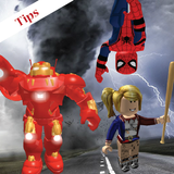 Guide Roblox Iron Man SpiderMan Harley Quinn Hero icon