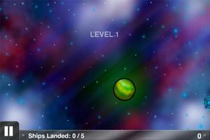 Spaceship Land Planet Game スクリーンショット 1