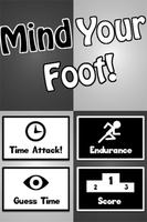 Mind Your Foot Affiche