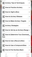 Beginner Archery Lessons تصوير الشاشة 2