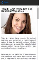 Bacterial Vaginosis Treatment capture d'écran 1