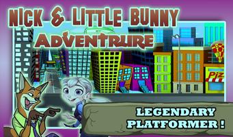 Nick & Little Bunny Adventure Poster