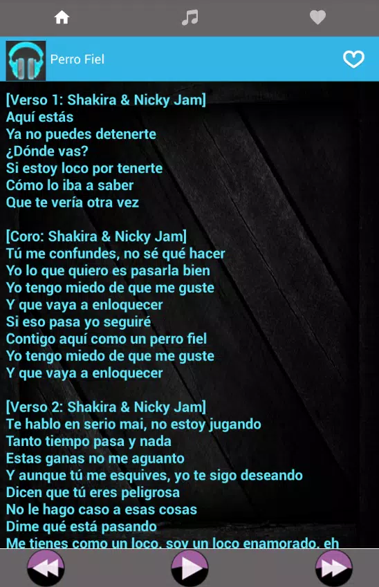Descarga de APK de Nicky Jam Musica Letras para Android