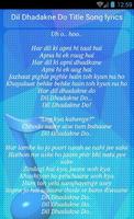 Dil Dhadakne Do Top Songs تصوير الشاشة 2
