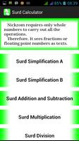 Surd Calculator poster