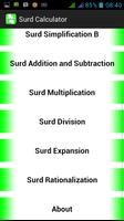 Surd Calculator syot layar 1