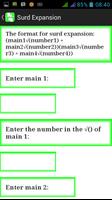 Surd Calculator syot layar 2