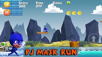 PJ Hero Mask Run تصوير الشاشة 1