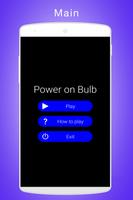 Power On Bulb-poster