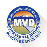 Montana MVD Practice Driver Te icono
