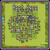 Best Base Coc TH8 Affiche
