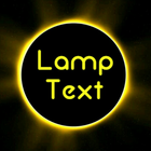 Lamp Text Neon Text LampText icône