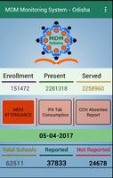 MDM-Odisha Monitoring App تصوير الشاشة 1