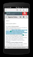 Nigerian Police Act capture d'écran 1