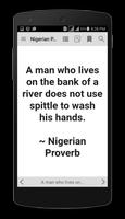 Nigerian Proverbs capture d'écran 1