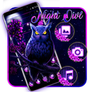 Purple Night Owl Theme APK