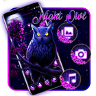 Motyw Purple Night Owl ikona