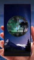 Night Analog Clock Live Wallpaper screenshot 3