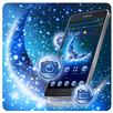 Motyw Galaxy Night Sky aplikacja
