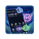 Night Galaxy Stars Theme APK