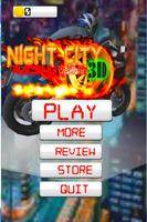 Night City Racing Game poster